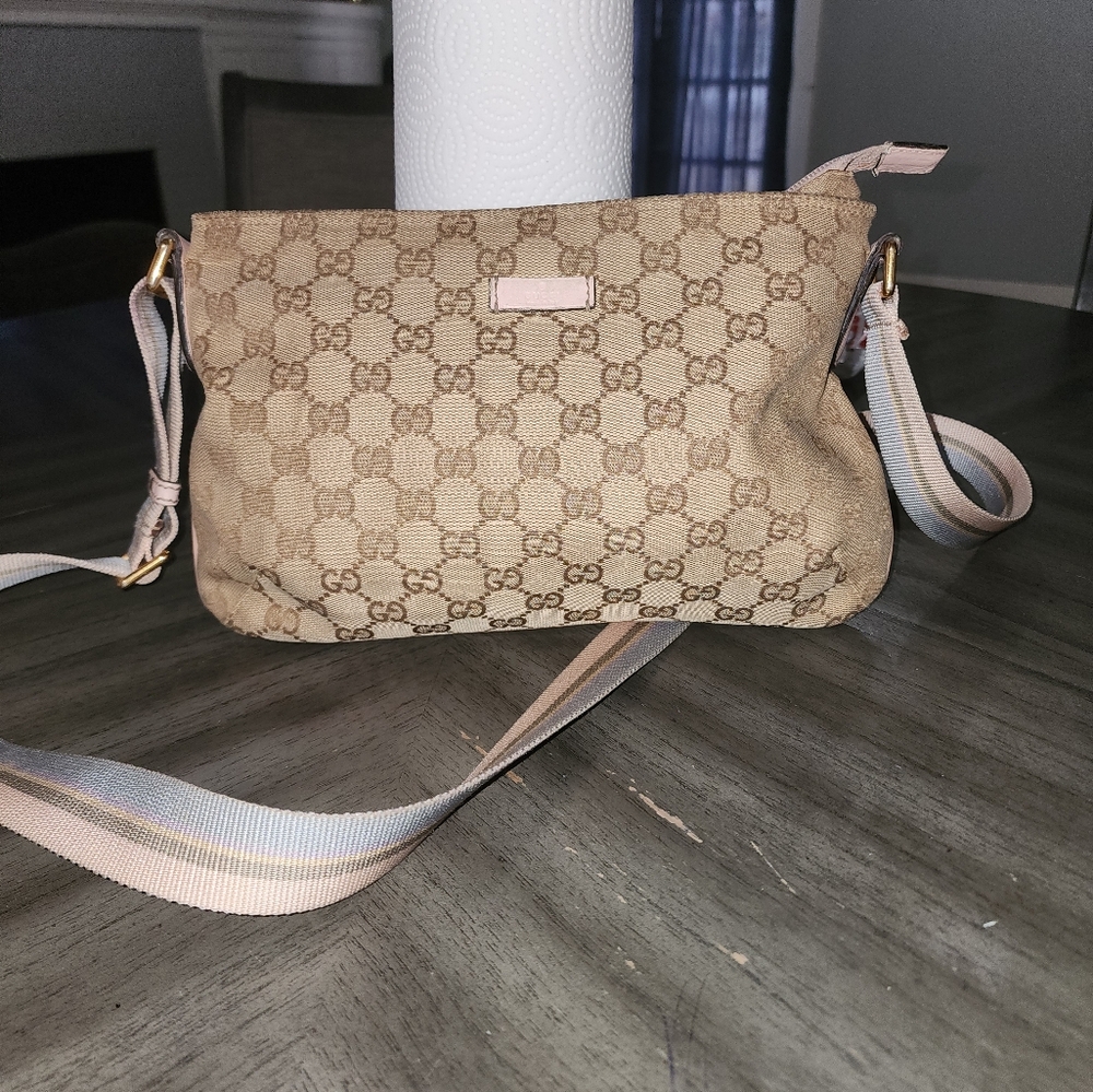 Gucci Beige Crossbody Bag